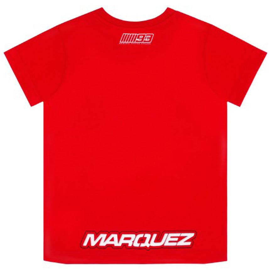 Marc Marques 93 Front Print Red Kids Tee Shirt