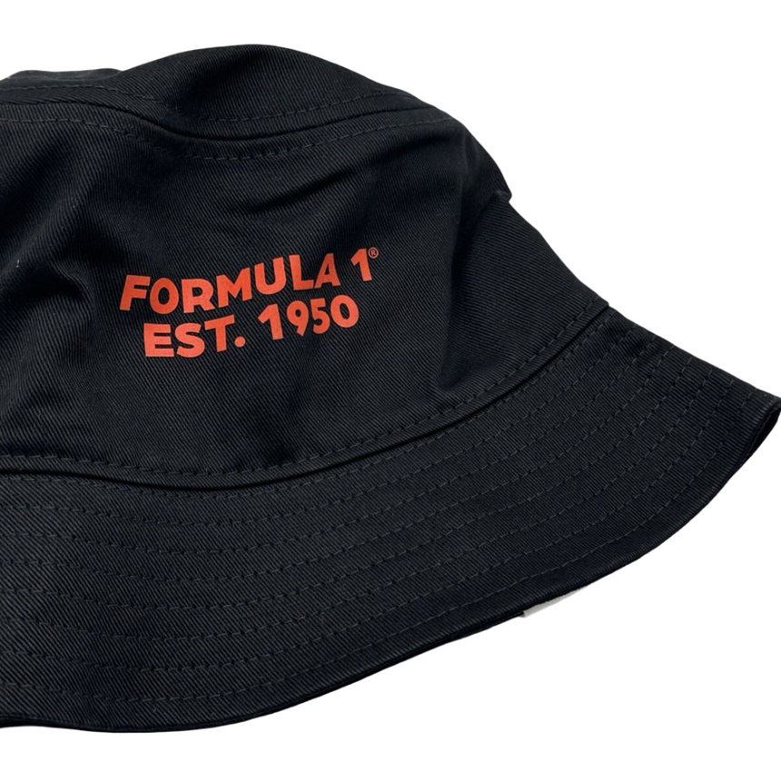 Formula 1 EST. 1950 Black Bucket Hat
