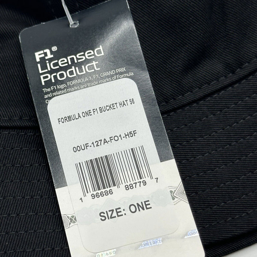 Formula 1 EST. 1950 Black Bucket Hat