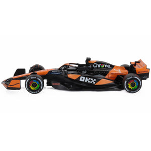 RW 1:24 Mclaren F1 MCL38 Lando Norris #4 Miami 2024 Diecast Model Car