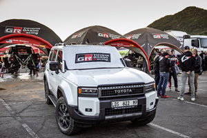 Toyota Gazoo Racing Silver Reflective Foil Back Car Windscreen Sunshade