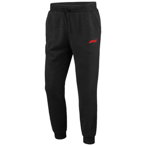 Formula 1 F1 Logo Black Jogging Bottoms