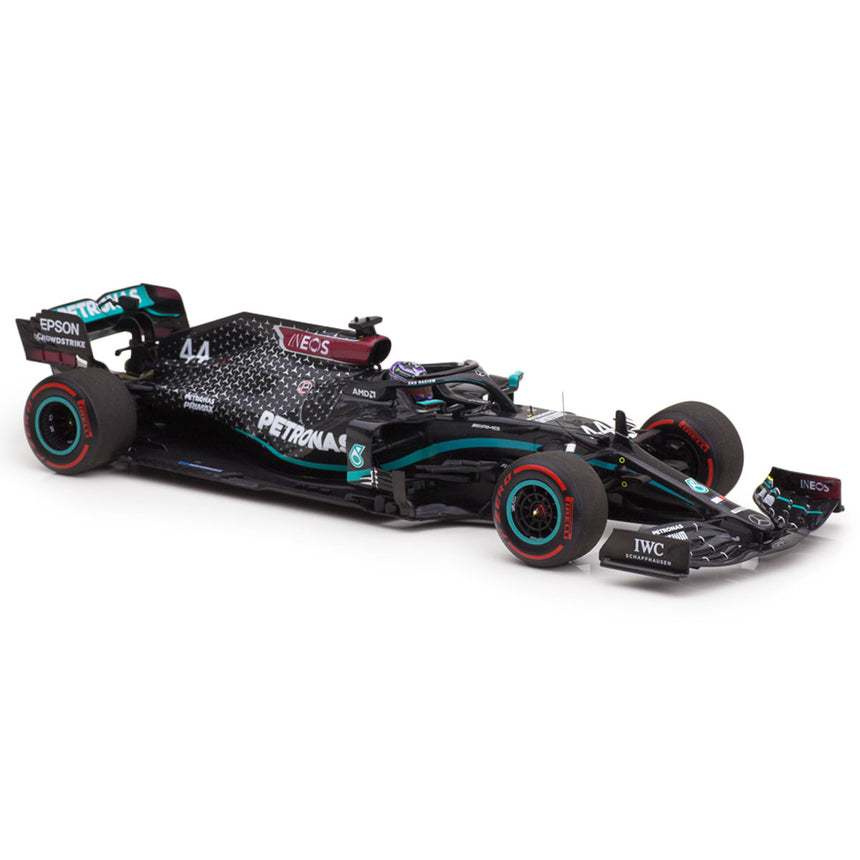 Minichamps 1/18 Mercedes AMG Petronas Lewis Hamilton 91st F1 WIN EIFEL GP 2020 Limited Edition Model