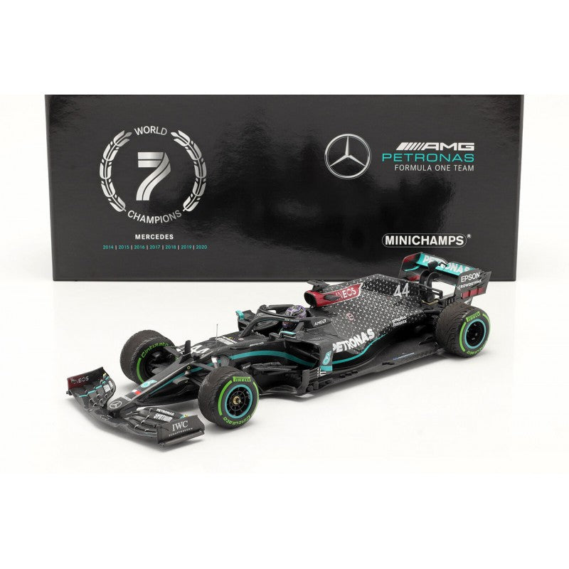 Minichamps 1/18 Mercedes AMG Petronas Lewis Hamilton Turkish GP 2020 Limited Edition Model