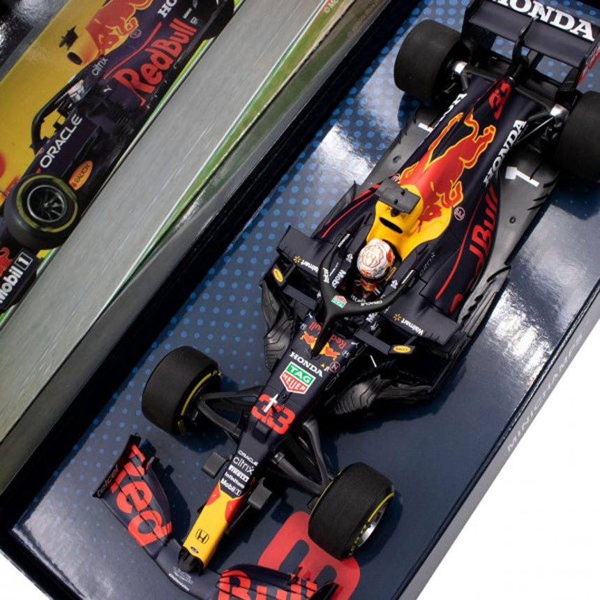 Minichamps 1/18 Red Bull Racing Honda RB16B Max Verstappen Emilia Romagna GP 2021 Model