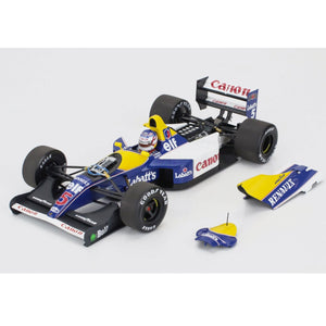 Minichamps 1/18 Williams Renault FW14B Nigel Mansell, World Champion 1992 Diecast Model