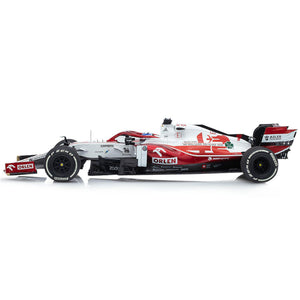 Minichamps 1:18 Scale Alfa Romeo C39 Kimi Raikkonen Abu Dhabi GP 2021