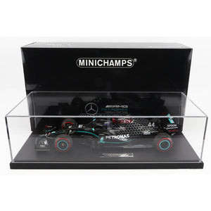 Minichamps 1:12 Mercedes AMG Petronas W11 Lewis Hamilton 91st Win Diecast Model