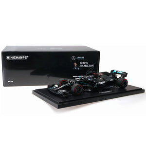 Minichamps 1:12 Mercedes AMG Petronas W11 Lewis Hamilton 91st Win Diecast Model