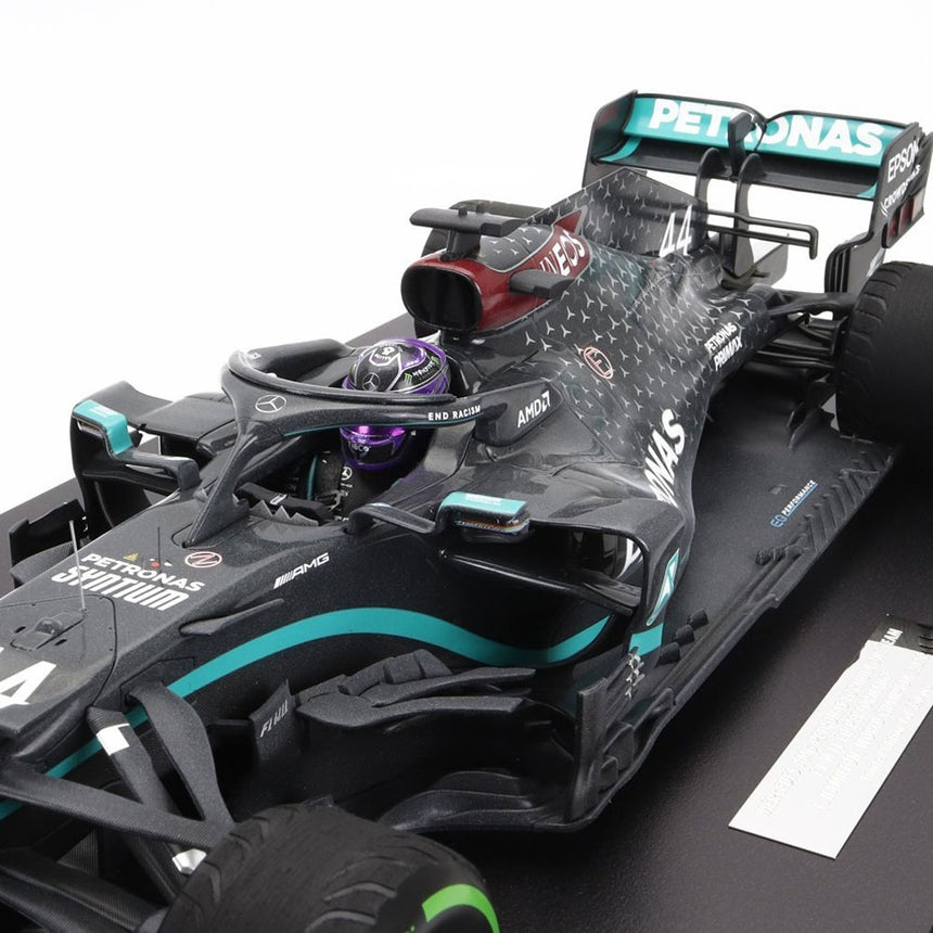 Minichamps 1:12 Mercedes AMG Petronas Lewis Hamilton Diecast Model Car