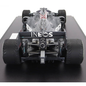 Minichamps 1:12 Mercedes AMG Petronas Lewis Hamilton Diecast Model Car