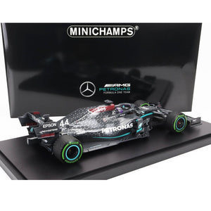 Minichamps 1:12 Mercedes AMG Petronas Lewis Hamilton Diecast Model Car