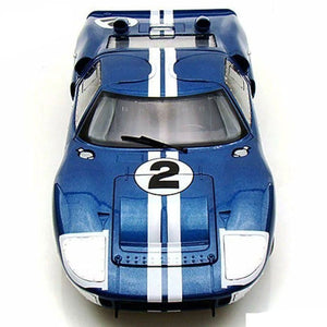 Shelby Collectibles 1:18 Scale Metalic Blue 1966 Ford GT-40 MKII Model Car