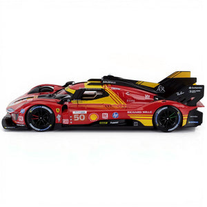 Bburago 1:18 Ferrari 499P 3.0L Turbo AF Corse #50 5th 24h Le Mans Pole Position