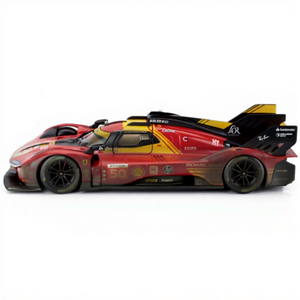 Bburago 1:18 Ferrari 499P 3.0L Turbo AF Corse #50 Winner 24h Le Mans 2024 Dirty