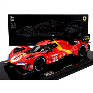 Bburago 1:18 Ferrari 499P 3.0L Turbo  AF Corse #51 Winner 24h Le Mans 2023 Case