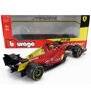 Bburago 1:18 Ferrari F1-75 Charles Leclerc #16 Monza GP Italy 2022 Model Car