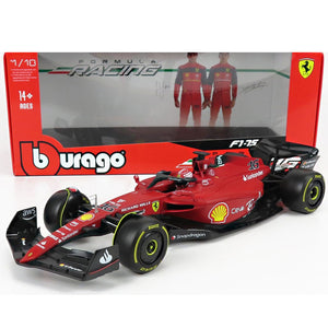 Bburago 1:18 Ferrari F1-75 Charles Leclerc #16 Season 2022 Model Car
