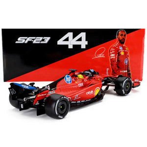 Bburago 1:18 Ferrari F1 SF-23 Lewis Hamilton #44 Fiorano 2025 Model Car