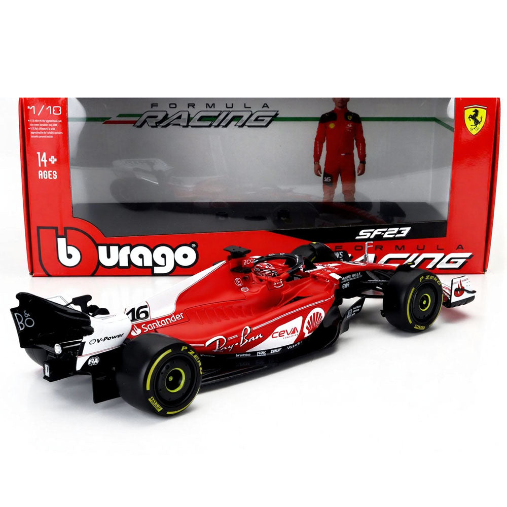 Burago 1/18 Ferrari SF 23 #16 LAS VEGAS USA GP 2023 CHARLES