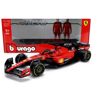 Bburago 1:18 Ferrari F1 SF23 Charles Leclerc #16 SEASON 2023 Model Car