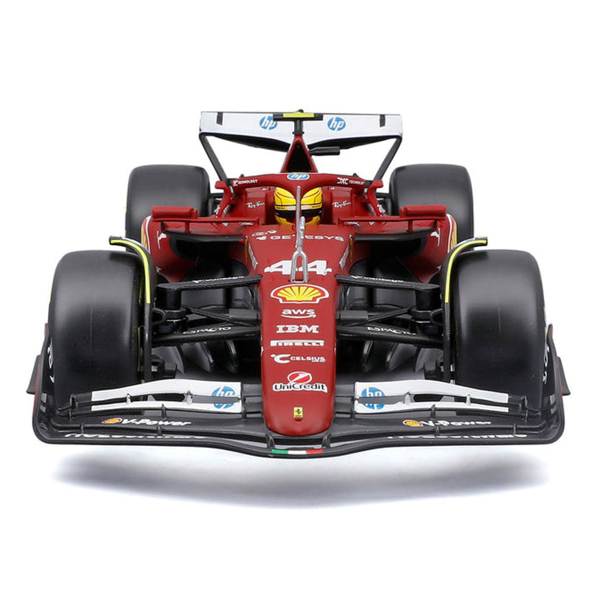 Bburago 1:18 Scale Ferrari SF25 Lewis Hamilton #44 Miami 2025 Diecast Model Car