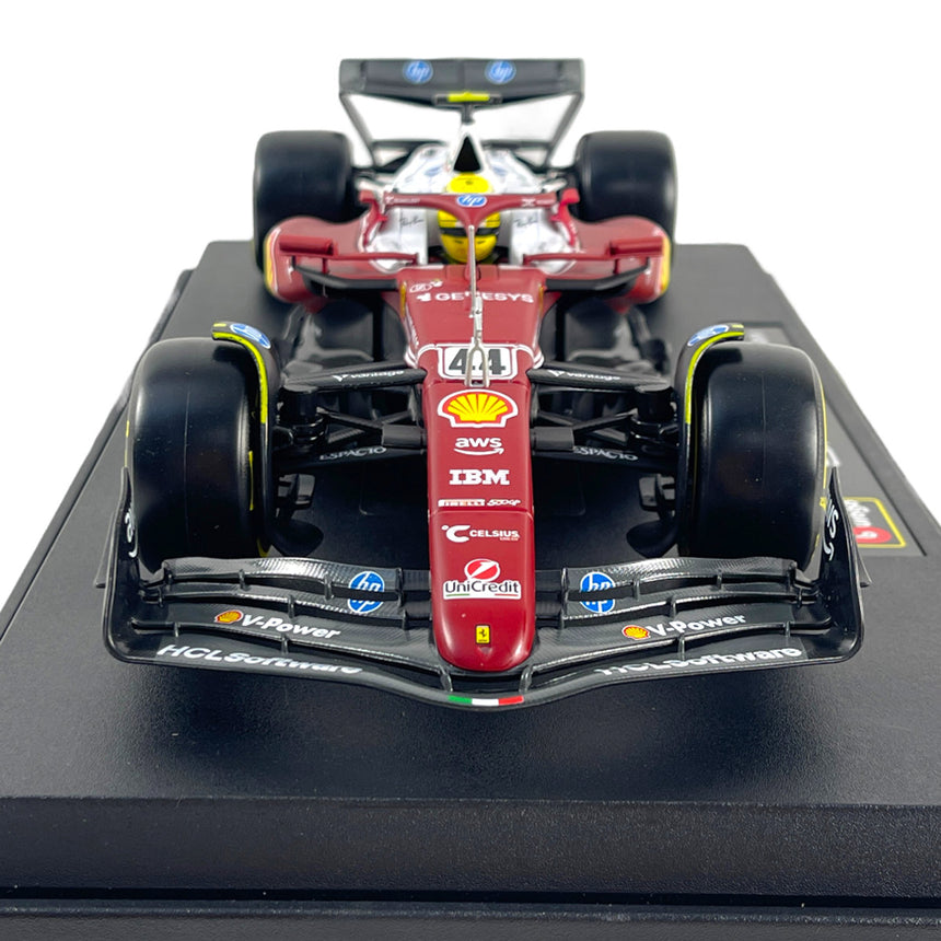 Bburago 1:18 Scale Scuderia Ferrari SF25 #44 Hamilton Monza GP Model Car