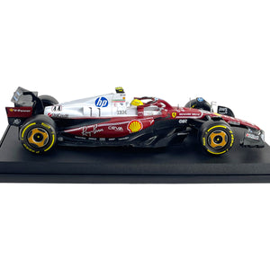 Bburago 1:18 Scale Scuderia Ferrari SF25 #44 Hamilton Monza GP Model Car
