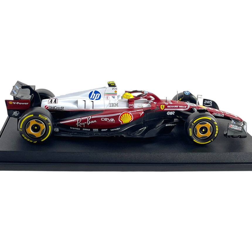 Bburago 1:18 Scale Scuderia Ferrari SF25 #44 Hamilton Monza GP Model Car