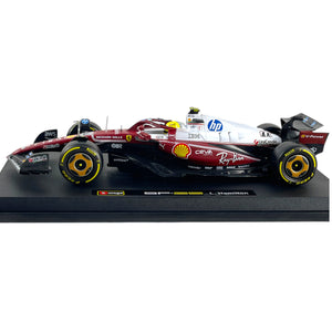 Bburago 1:18 Scale Scuderia Ferrari SF25 #44 Hamilton Monza GP Model Car