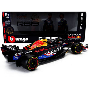 Bburago 1:18 Red Bull F1 RB19 Max Verstappen #1 Winner Austin GP 2023 Model Car
