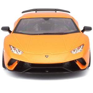 Bburago 1:24 Lamborghini Huracan Performante | Orange Model Car