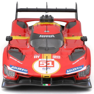 Bburago 1/24 Ferrari 499P Hypercar #51 Die Cast Model Car