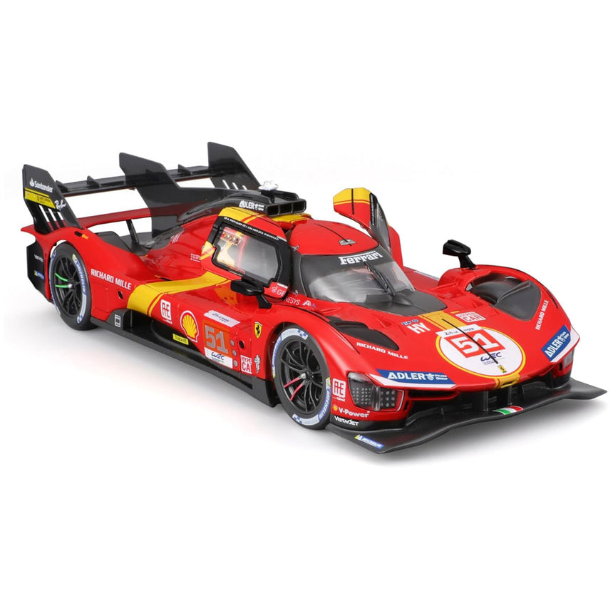 Bburago 1/24 Ferrari 499P Hypercar #51 Die Cast Model Car