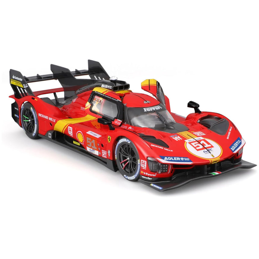 Bburago 1:24 Ferrari 499P 24H Le Mans Champion 2024 Model Car