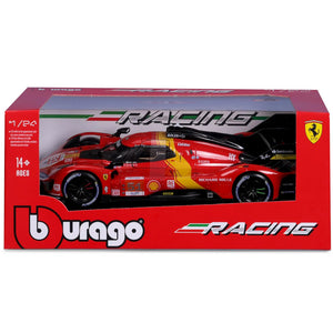 Bburago 1:24 Ferrari 499P 24H Le Mans Champion 2024 Model Car
