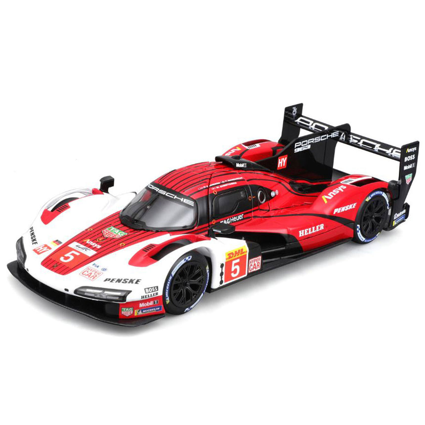 Bburago 1/24 Porsche 963 #5 LeMans Hypercar Die Cast Metal Model