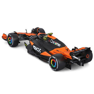 Bburago 1:24 McLaren MCL38 Miami Grand Prix 2024 Lando Norris Model Car