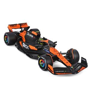 Bburago 1:24 McLaren MCL38 Miami Grand Prix 2024 Lando Norris Model Car