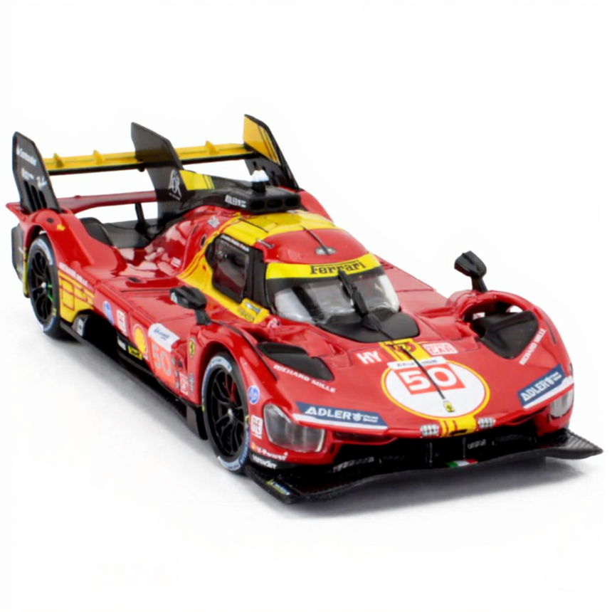 Bburago 1:43 Ferrari 499P 3.0L Turbo Team AF Corse #50 Winner 24h Le Mans 2024