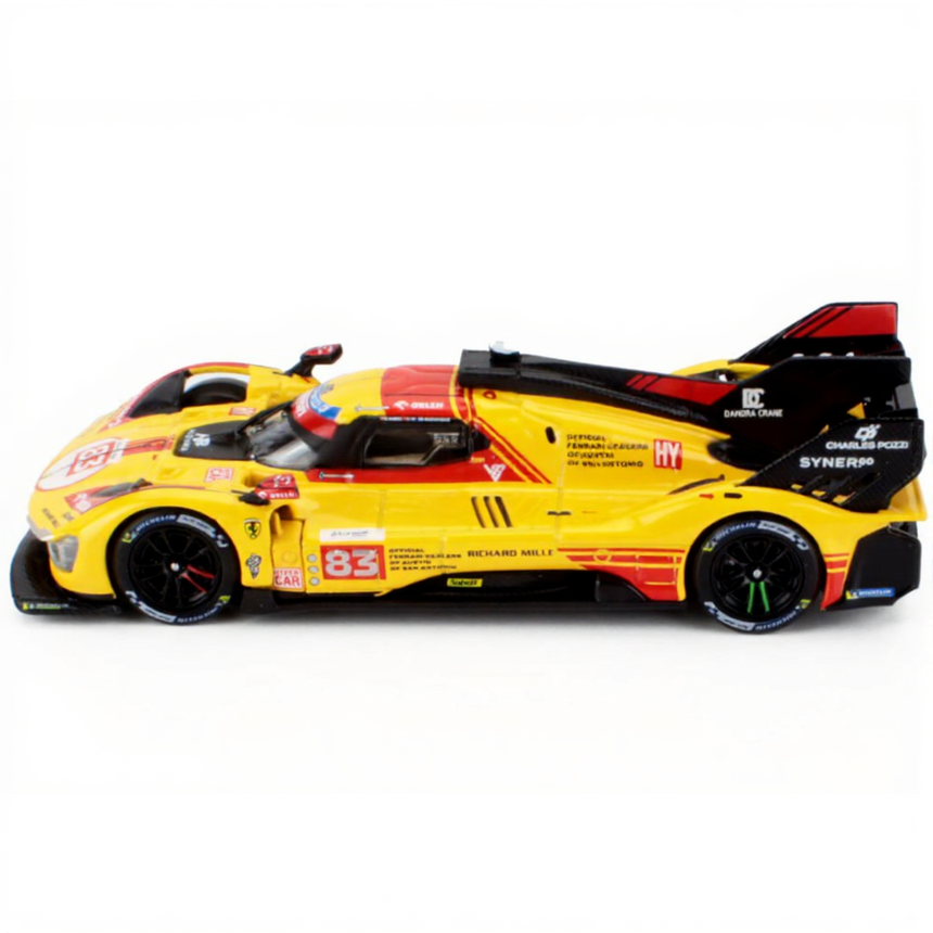 Bburago 1:43 Ferrari 499P 3.0L Turbo Team AF Corse #83 24h le Mans 2024