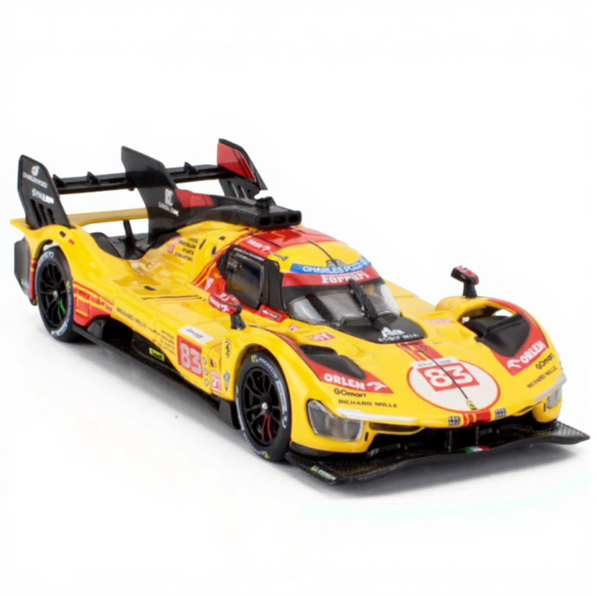 Bburago 1:43 Ferrari 499P 3.0L Turbo Team AF Corse #83 24h le Mans 2024