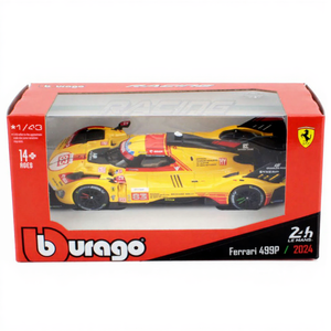 Bburago 1:43 Ferrari 499P 3.0L Turbo Team AF Corse #83 24h le Mans 2024