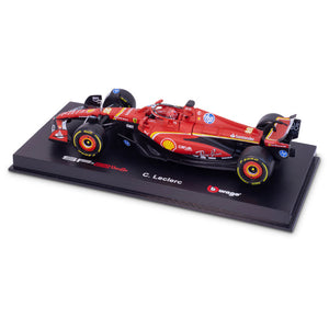 Burago 1:43 Ferrari F1 Team SF24 2024 Charles Leclerc #16 Model Car