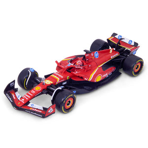 Burago 1:43 Ferrari F1 Team SF24 2024 Charles Leclerc #16 Model Car