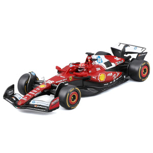 Bburago 1:43 Scale Ferrari SF-25 2025 #16 Charls Leclerc Display Case Model Car
