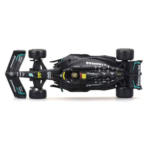 Bburago 1/43 Mercedes AMG Petronas 2023 #44 Lewis Hamilton Display Case Model