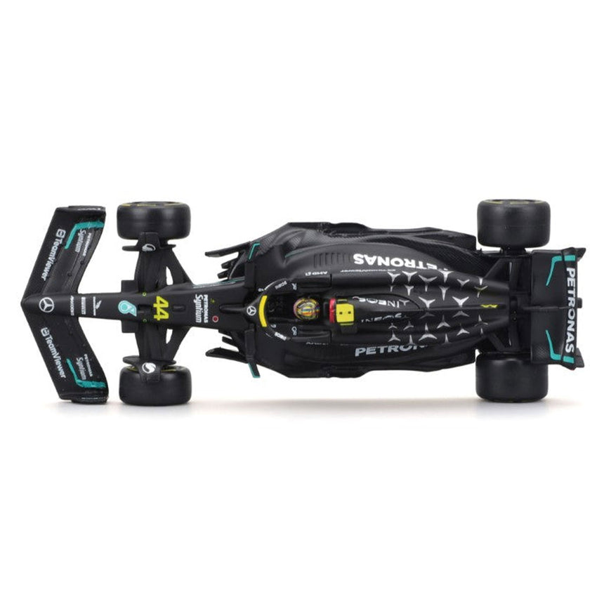 Bburago 1/43 Mercedes AMG Petronas 2023 #44 Lewis Hamilton Display Case Model