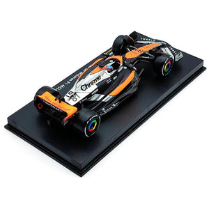 Burago 1:43 McLaren MCL60 2023 #81 Oscar Piastri Display Case Model Car