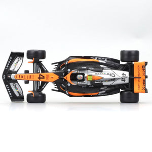 Bburago 1/43 Mclaren MCL60 2023 #4 Lando Norris Display Case Model